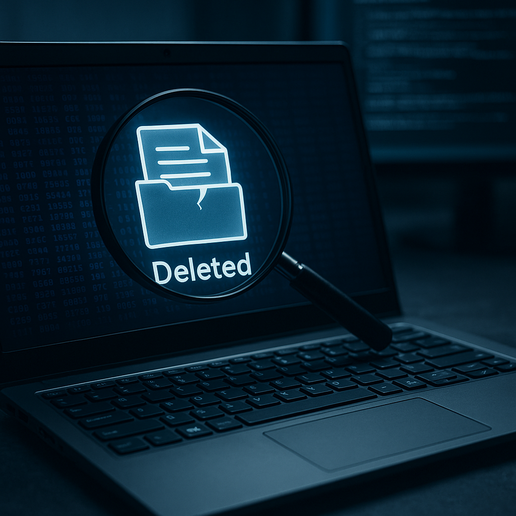 Recupero di prove cancellate in un procedimento penale